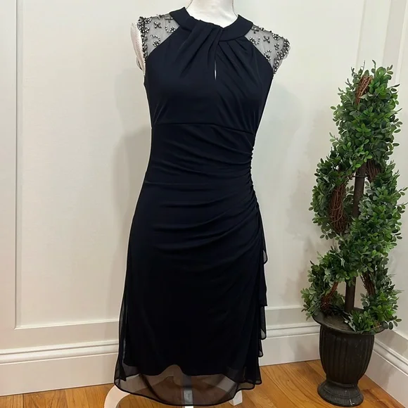 Navy blue formal dress - Picture 1 of 12